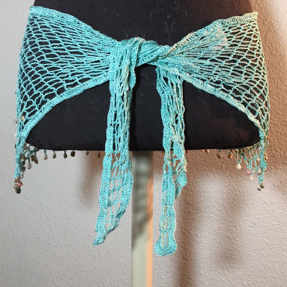 Teal cover-up